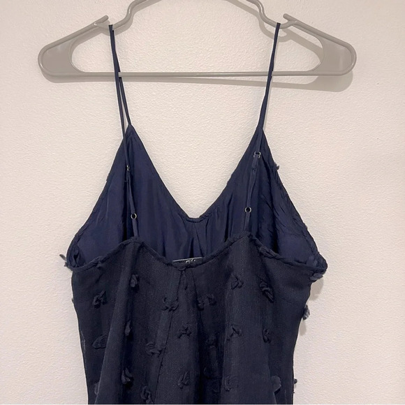 Maison De Papillon Navy Blue Textured Mini Dress - Picture 5 of 7